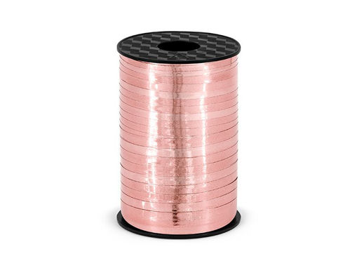Picture of CURLING RIBBON METALLIC ROSE GOLD 5MM X 225METRES